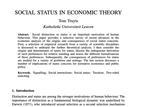 Social Status in Economic Theory